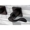 Kingston Brass KS6025DFL Wall Mount Tub Faucet, Oil Rubbed Bronze KS6025DFL - alternate 3